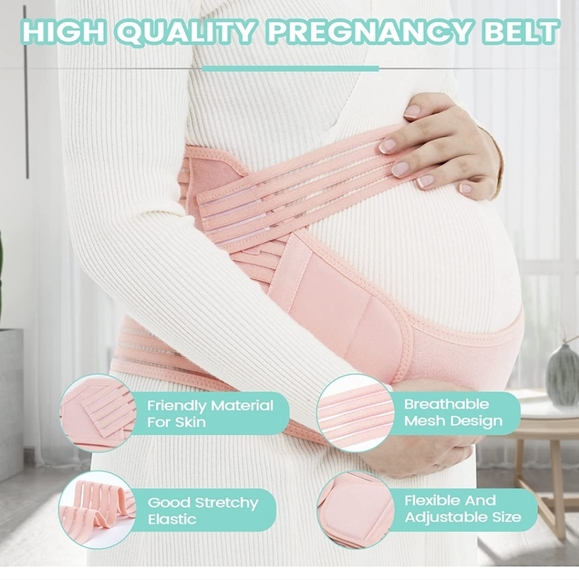 Pregnancy Support Maternity Belt, 3 in 1 Maternity Belly - Picture 3 of 8
